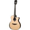 GUITARRA CLÁSICA NYLON LAG AUDITORIUM HYVIBE H2 50 A/E CUTAWAY