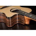 GUITARRA CLÁSICA NYLON LAG AUDITORIUM HYVIBE H2 50 A/E CUTAWAY