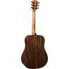 GUITARRA ACÚSTICA LAG DREADNOUGHT HYVIBE H2 50 A/E CUTAWAY