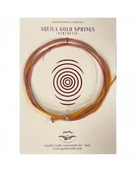 Set de cuerdas contrabajo Aquila Gold Springs Sol + Re
