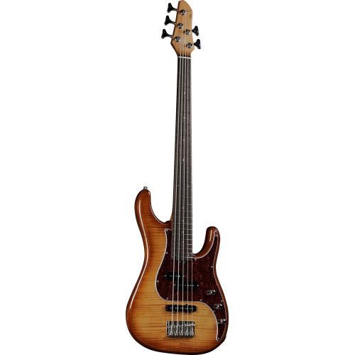 BAJO ELÉCTRICO EKO AIRE 800 MUSA 5 CUERDAS - Honey Burst