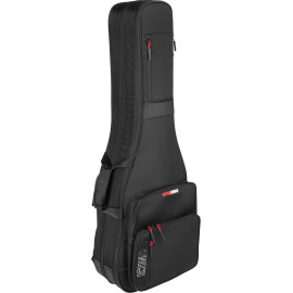 SOFTCASE PARA 2 BAJOS ELÉCTRICOS ""GATOR G-ICON"" - NEGRO