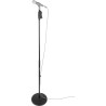 Soporte de micro base redonda 30 cm regulable con una mano