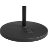 Soporte de micro base redonda 30 cm regulable con una mano