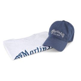 PACK CAMISETA CF MARTIN GRIS + GORRAS AZUL ((M)