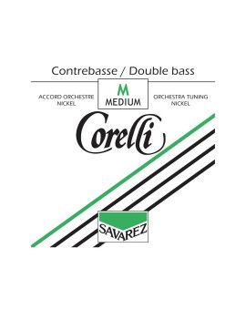 Cuerda contrabajo Corelli orquesta níquel 1ª Sol Medium 4/4