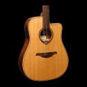 GUITARRA ACÚSTICA LÂG DREADNOUGHT CUTAWAY TRAMONTANE 170 A/E - NATURAL