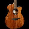 GUITARRA ACÚSTICA LÂG AUDITORIUM CUTAWAY A/E TRAMONTANE 98 - CAOBA