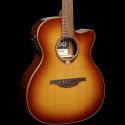 GUITARRA ACÚSTICA LÂG AUDITORIUM CUTAWAY TRAMONTANE 118 A/E - BROWN SHADOW
