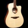 GUITARRA ACÚSTICA LÂG DREADNOUGHT CUTAWAY TRAMONTANE 70 A/C - NATURAL