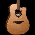 GUITARRA ACÚSTICA LAG DREADNOUGHT HYVIBE H2 10 A/E CUTAWAY