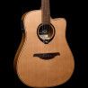 GUITARRA ACÚSTICA LAG DREADNOUGHT HYVIBE H2 10 A/E CUTAWAY