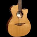 GUITARRA ACÚSTICA LÂG AUDITORIUM SLIM CUTAWAY TRAMONTANE 118 A/E - NATURAL