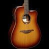 GUITARRA ACÚSTICA LÂG DREADNOUGHT CUTAWAY TRAMONTANE 118 A/E - BROWN SHADOW