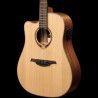 GUITARRA ACÚSTICA LÂG DREADNOUGHT CUTAWAY A/E TRAMONTANE 118 - NATURAL (ZURDOS)