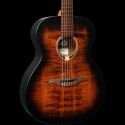 GUITARRA ACUSTICA LAG NYLON AUDITORIUM BLACK & BROWN