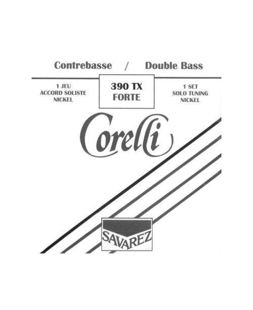 "Set de cuerdas contrabajo Corelli 390TX Forte"