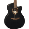 GUITARRA ACÚSTICA LÂG AUDITORIUM CUTWAY TRAMONTANE 70 A/E - NEGRO SATINADO