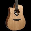 GUITARRA ACÚSTICA LÂG DREADNOUGHT CUTAWAY A/E BLUE WAVE 2 - ZURDOS
