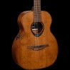GUITARRA ACÚSTICA LÂG TRAVEL NYLON A/E BLUE WAVE 1 - MARRÓN