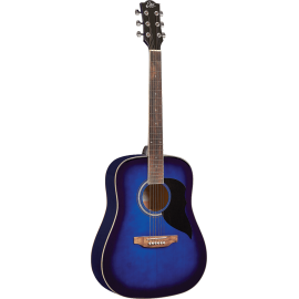 GUITARRA ACÚSTICA EKO DREADNOUGHT RANGER 6 - AZUL SUNBURST