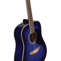 GUITARRA ACÚSTICA EKO DREADNOUGHT RANGER 6 - AZUL SUNBURST