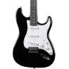 Guitarra eléctrica Eko Starter ST100 tipo Strat - Negra