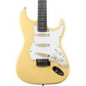 Guitarra eléctrica Eko Starter ST300 tipo Strat - Crema
