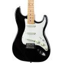 Guitarra eléctrica Eko Starter ST401 tipo Strat (diapasón de arce) - Negra