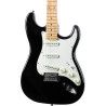 Guitarra eléctrica Eko Starter ST401 tipo Strat (diapasón de arce) - Negra