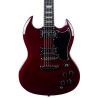 Guitarra eléctrica Eko Starter DV300 tipo SG - Roja