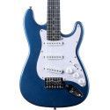 Guitarra eléctrica Eko Starter ST100 formato 3/4 tipo Strat - Azul Metálico