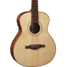 GUITARRA ACÚSTICA TRAVEL MARCOPOLO  A/E - Natural (con funda)
