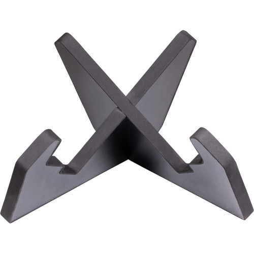 Soporte para guitarra estilo X de madera - Negro