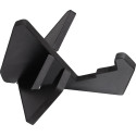 Soporte para guitarra estilo X de madera - Negro