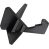 Soporte para guitarra estilo X de madera - Negro