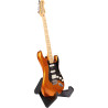 Soporte para guitarra estilo X de madera - Negro