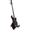Soporte para guitarra estilo X de madera - Negro