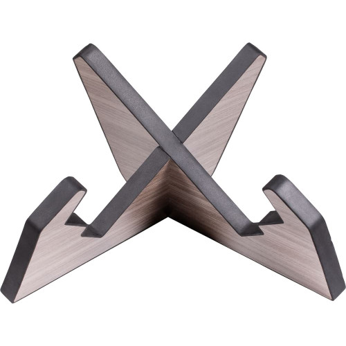 Soporte para guitarra estilo X de madera - Gris