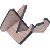 Soporte para guitarra estilo X de madera - Gris