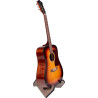 Soporte para guitarra estilo X de madera - Gris