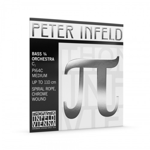 "Cuerda de contrabajo Thomastik Peter Infeld Orchestra 4ª Do Extensión 3/4 Medium"