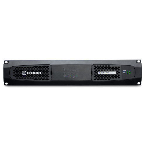 Amplificador de potencia de cuatro canales, 1250W @ 4? con audio en red Dante? / AES67, y compatibl