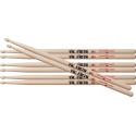 BAQUETAS VF AMERICAN CLASSIC® 5B (PACK 3 +1)