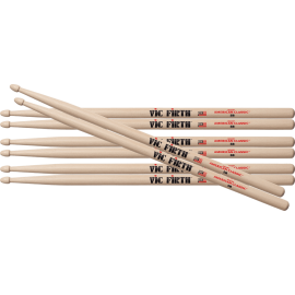 BAQUETAS VF AMERICAN CLASSIC® 5B (PACK 3 +1)