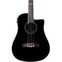 BAJO ACÚSTICO DREADNOUGHT CUTAWAY ELECTRO NEGRO