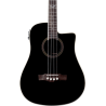 BAJO ACÚSTICO DREADNOUGHT CUTAWAY ELECTRO NEGRO