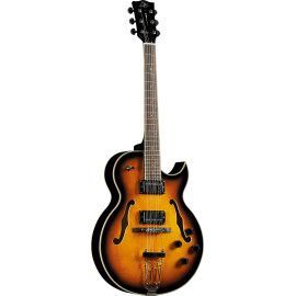 GUITARRA ELÉCTRICA EKO HOLLOWBODY JAZZ SINGLE CUT - SUNBURST