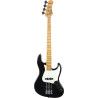 Bajo eléctrico Eko Starter JB401 (diapasón de arce) - Negro