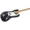 Bajo eléctrico Eko Starter JB401 (diapasón de arce) - Negro